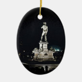 Michelangelo-Quadrat Keramik Ornament (Vorne)