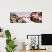 Michelangelo Renaissance Art Poster (Heimbüro)