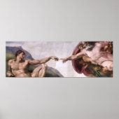 Michelangelo Renaissance Art Poster (Vorne)