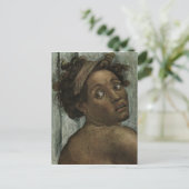 Michelangelo Renaissance Art Postkarte (Stehend Vorderseite)