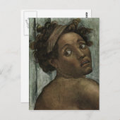 Michelangelo Renaissance Art Postkarte (Vorne/Hinten)