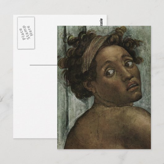 Michelangelo Renaissance Art Postkarte (Vorne/Hinten)