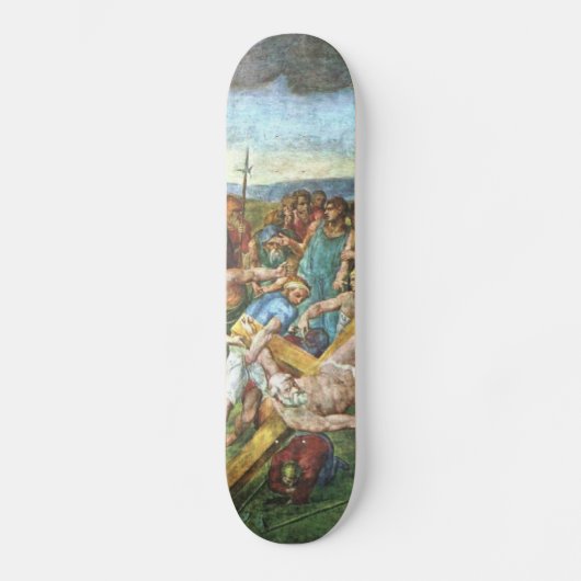 Michelangelo-Renaissance-Kunst Skateboard (Vorderseite)