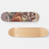 Michelangelo-Renaissance-Kunst Skateboard (Horizontal)