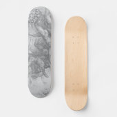 Michelangelo-Renaissance-Kunst Skateboard (Vorderseite)