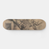 Michelangelo-Renaissance-Kunst Skateboard (Horizontal)