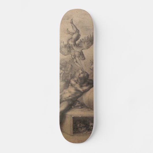 Michelangelo-Renaissance-Kunst Skateboard (Vorderseite)