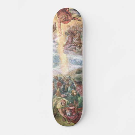 Michelangelo-Renaissance-Kunst Skateboard (Vorderseite)