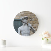Michelangelo’s David Große Wanduhr (Zuhause)