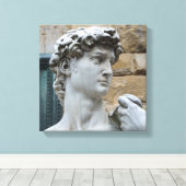 Michelangelo’s David Leinwanddruck (Insitu (Holzboden))