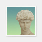 Michelangelo’s David Serviette (Vorderseite)