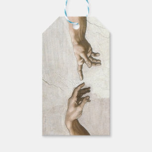 Michelangelo Schöpfung Adams Hände Fine Art Geschenkanhänger