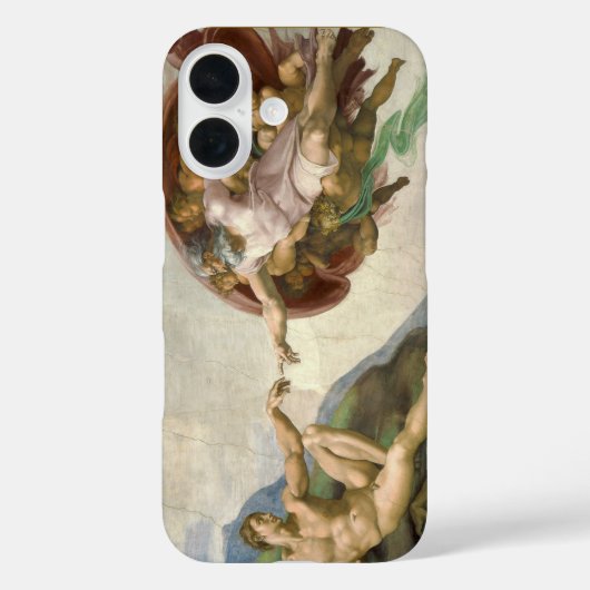 Michelangelo Schöpfung von Adam Art Case-Mate iPhone Hülle (Rückseite)