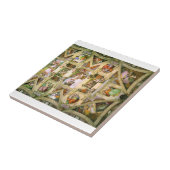 Michelangelo - Sistine Chapel Ceiling Fliese (Seite)