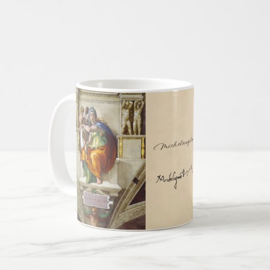 Michelangelo | Sistine Chapel | Kaffeetasse (Vorderseite Links)