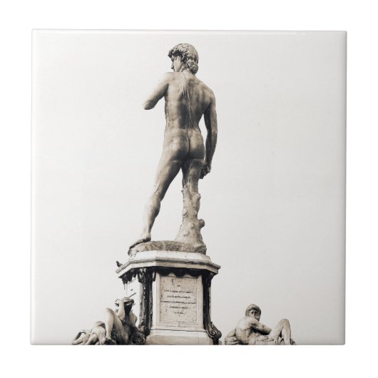 Michelangelo Square Fliese (Vorderseite)