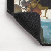 Michelangelo , “ The Torment of Saint Anthony ” Mousepad (Ecke)