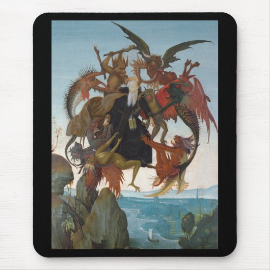 Michelangelo , “ The Torment of Saint Anthony ” Mousepad (Vorne)