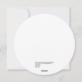 Michelangelo Tondo Pitti Ferienwohnung Feiertagskarte (Rückseite)