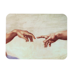 Michelangelo übergibt Magneten Magnet
