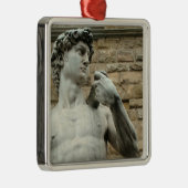 Michelangelos David 1 Ornament Aus Metall (Rechts)