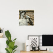 Michelangelos David 1 Poster (Heimbüro)