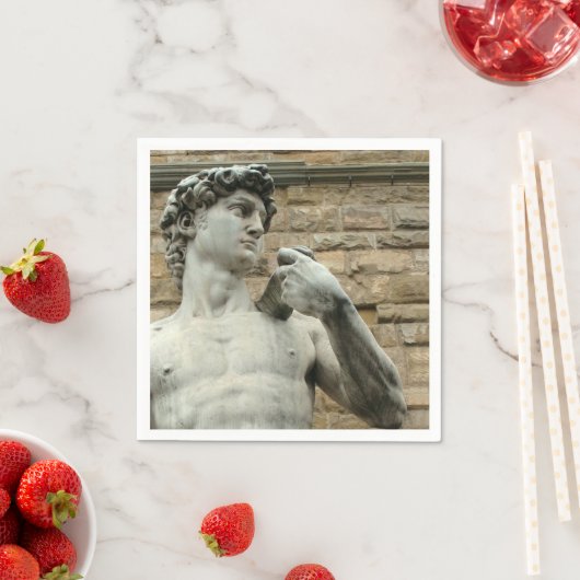 Michelangelos David 1 Serviette (Beispiel)