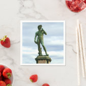 Michelangelos David 2 Serviette (Beispiel)