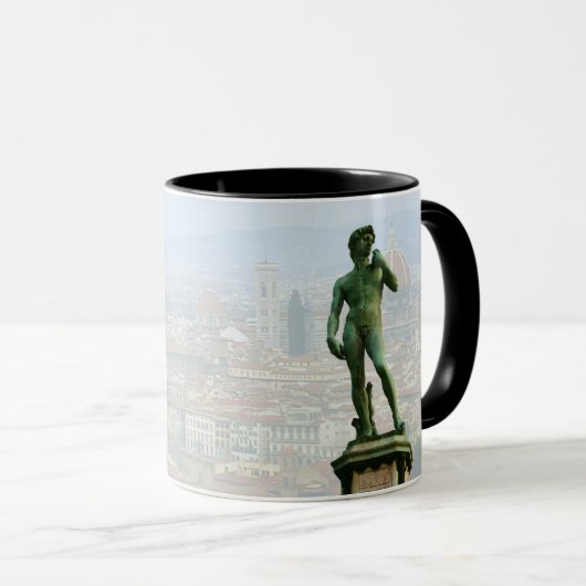 Michelangelos David 2 Tasse (VorderseiteRechts)