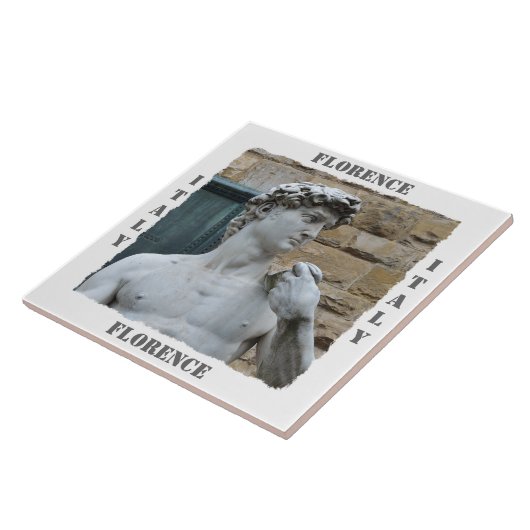 Michelangelos David Fliese (Seite)