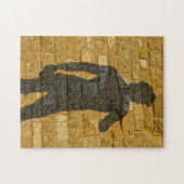 Michelangelos David in Silhouette Puzzle (Horizontal)