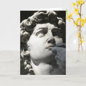 Michelangelos David Karte (Gelbe Blume)