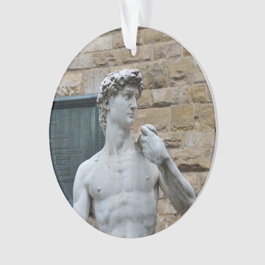 Michelangelos David Ornament (Vorderseite)