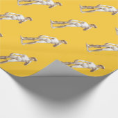 Michelangelos David-Skulptur besonders angefertigt Geschenkpapier (Ecke)