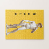 Michelangelos David-Skulptur besonders angefertigt Puzzle (Horizontal)