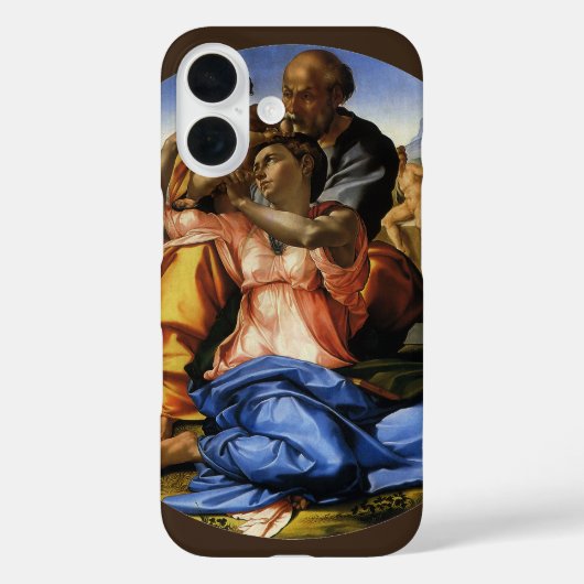 Michelangelo's Doni Tondo oder Doni Madonna Case-Mate iPhone Hülle (Rückseite)