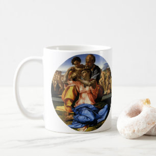 Michelangelo's Doni Tondo oder Doni Madonna Kaffeetasse