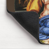 Michelangelo's Doni Tondo oder Doni Madonna Mousepad (Ecke)