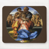 Michelangelo's Doni Tondo oder Doni Madonna Mousepad (Vorne)