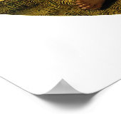 Michelangelo's Doni Tondo oder Doni Madonna Poster (Ecke)