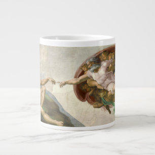 Michelangelos Erschaffung des Menschen (Erschaffun Jumbo-Tasse