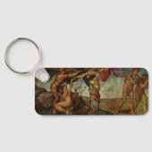 Michelangelos Fall und Ausweisung, Garten Eden Schlüsselanhänger (Rückseite)