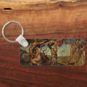 Michelangelos Fall und Ausweisung, Garten Eden Schlüsselanhänger (Rückseite)