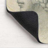 Michelangelos idealer Leiter einer Frau Mousepad (Ecke)
