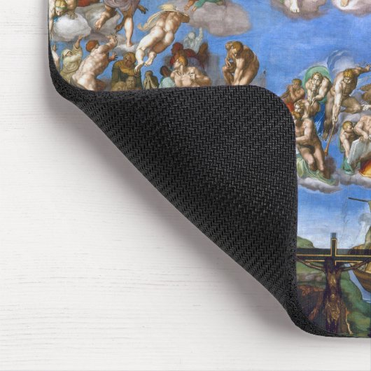 Michelangelos letztes Urteil Mousepad (Ecke)