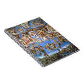 Michelangelos letztes Urteil Notizblock (Rechte Seite)