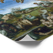 Michelangelos letztes Urteil Poster (Ecke)