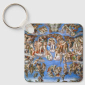 Michelangelos letztes Urteil Schlüsselanhänger (Vorderseite)