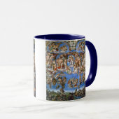 Michelangelos letztes Urteil Tasse (VorderseiteRechts)
