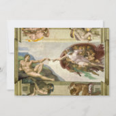 Michelangelos Menschenerschaffung (Schöpfung Adams (Vorderseite)